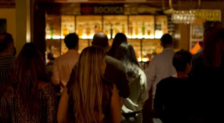 Texas Tuesdays line dancing at Cigar Bar