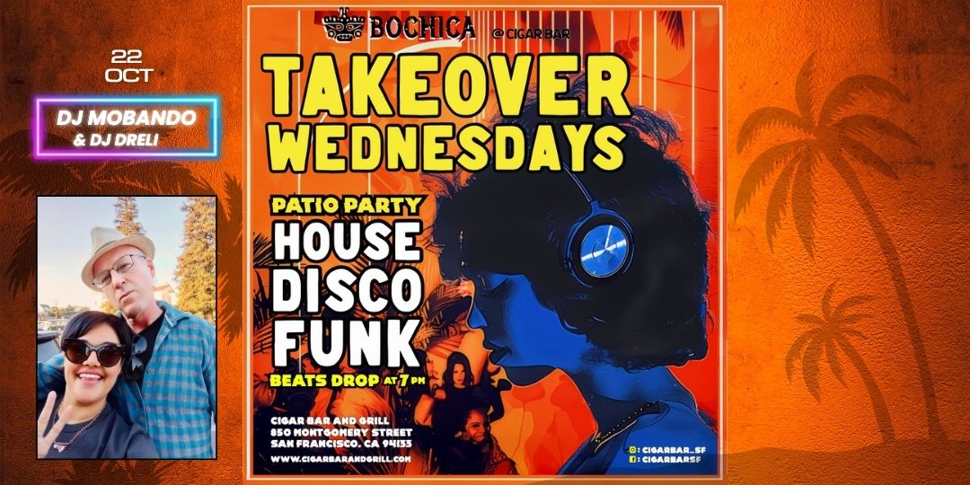 Takeover Wednesdays: Industry Night – DJ Mobando - October 22, 2025