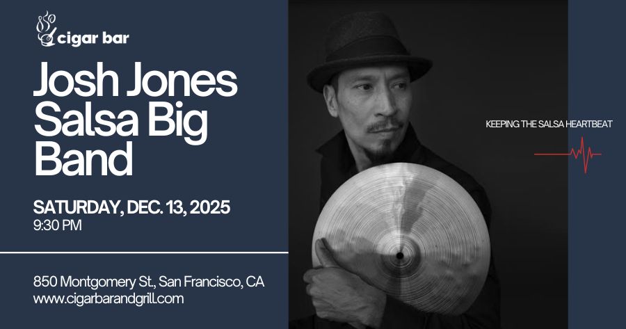 Salsa Night with Live Band: Josh Jones Salsa Big Band - Saturday, December 13, 2025