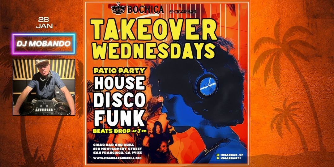 Takeover Wednesdays: Industry Night – DJ Mobando - January 28, 2026