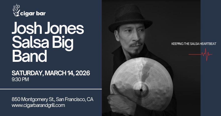 Salsa Night with Live Band: Josh Jones Salsa Big Band - Saturday, March 14, 2026