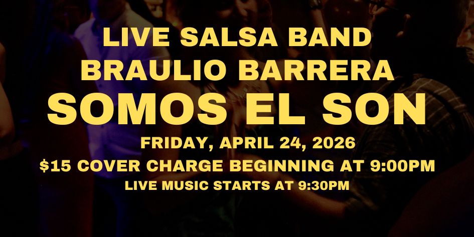 Salsa Night with Live Band: Somos El Son - Friday, April 24, 2026