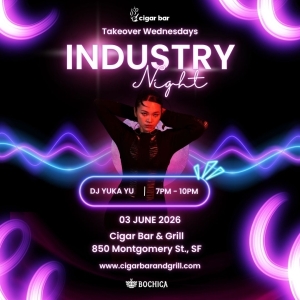 Takeover Wednesdays: Industry Night &ndash; DJ Yuka Yu - June 3, 2026