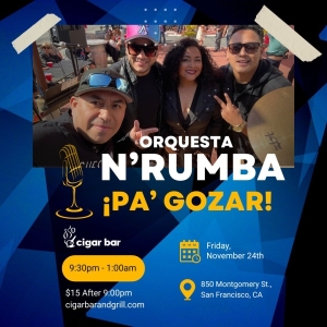 Salsa Night with Live Band: N&rsquo;Rumba - Friday, September 25, 2026