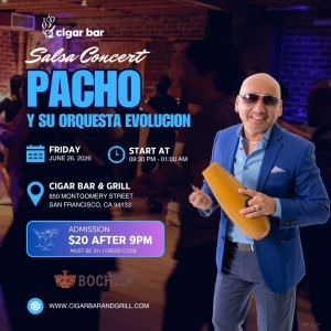 Salsa Night with Live Band: Pacho Y Su Orquesta Evoluci&oacute;n - Saturday, August 29, 2026