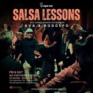 Salsa Lessons with Ava & Rodolfo - Friday, October 31, 2025