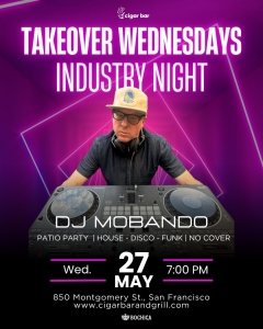 Takeover Wednesdays: Industry Night &ndash; DJ Mobando - May 27, 2026