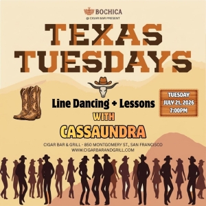 Texas Tuesdays - Line Dancing with Cassaundra - Tuesday, August 4, 2026