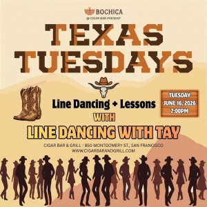 Texas Tuesdays - Line Dancing with Tay - Tuesday, June 16, 2026