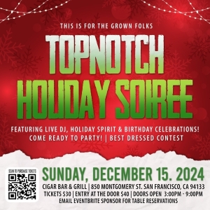 Topnotch Holiday Soiree - Sunday, December 15, 2024