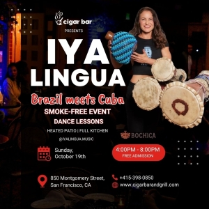 Iya Lingua - Jazz &bull; Latin &bull; Soul: Sunday, October 19, 2025
